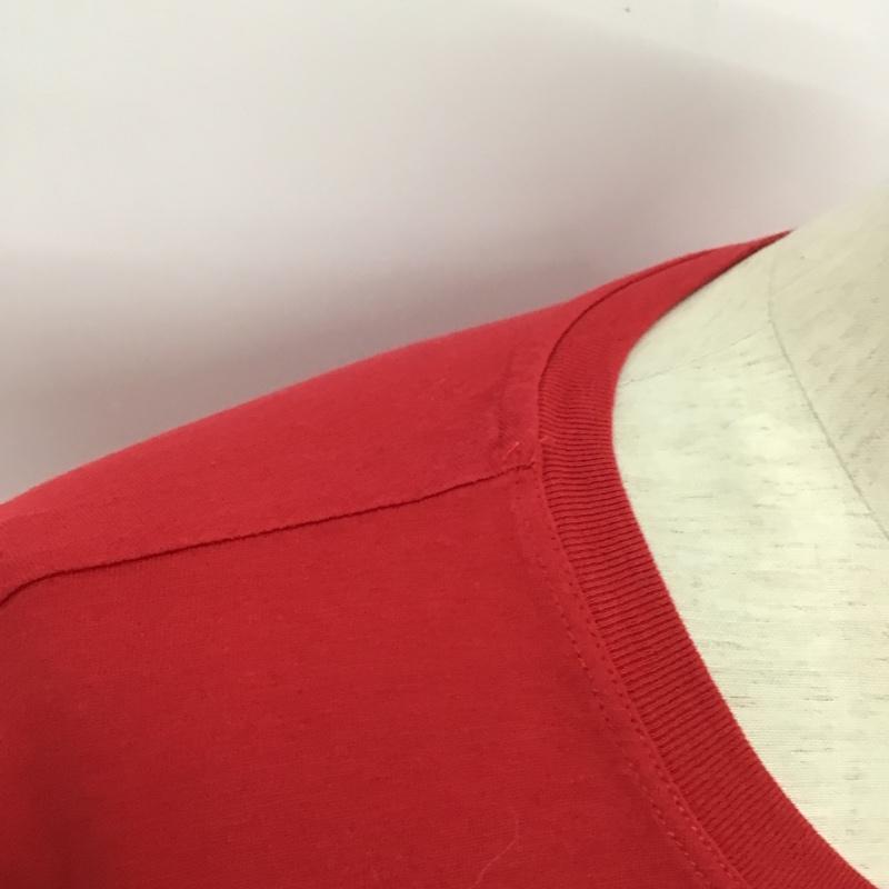 ディーゼル DIESEL Tシャツ 半袖 L プリント 赤 / レッド /  メンズ USED 古着 中古 10097980