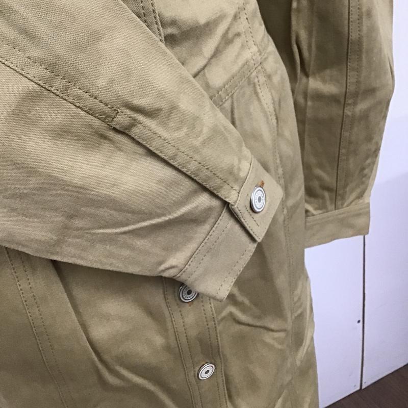 スライ SLY ワンピース ロングスカート 030BS433-1150 OPENSHOULDERMIDIOP ロングワンピース ノースリーブワンピース 前開ワンピース 1 無地 ベージュ / ベージュ /  レディース USED 古着 中古 10097987