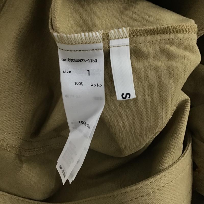 スライ SLY ワンピース ロングスカート 030BS433-1150 OPENSHOULDERMIDIOP ロングワンピース ノースリーブワンピース 前開ワンピース 1 無地 ベージュ / ベージュ /  レディース USED 古着 中古 10097987