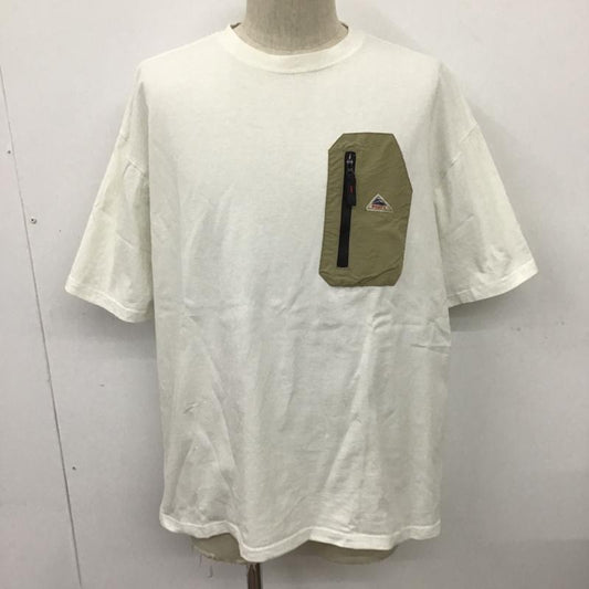 ケルティ KELTY Tシャツ 半袖 7525-613-0145 KELTY別注アウトドアポケットTシャツ 半袖カットソー ポケットTシャツ ユニセックス XL 無地 白 / ホワイト /  メンズ USED 古着 中古 10098027