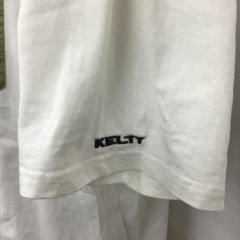 ケルティ KELTY Tシャツ 半袖 7525-613-0145 KELTY別注アウトドアポケットTシャツ 半袖カットソー ポケットTシャツ ユニセックス XL 無地 白 / ホワイト /  メンズ USED 古着 中古 10098027