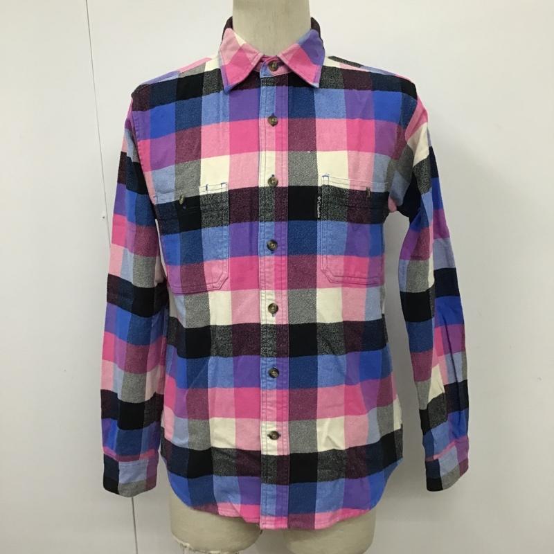 コロンビア Columbia シャツ、ブラウス 長袖 210 PM7705 ネルシャツ 長袖シャツ チェックシャツ フェルトシャツ S チェック マルチカラー / マルチカラー /  メンズ USED 古着 中古 10098039