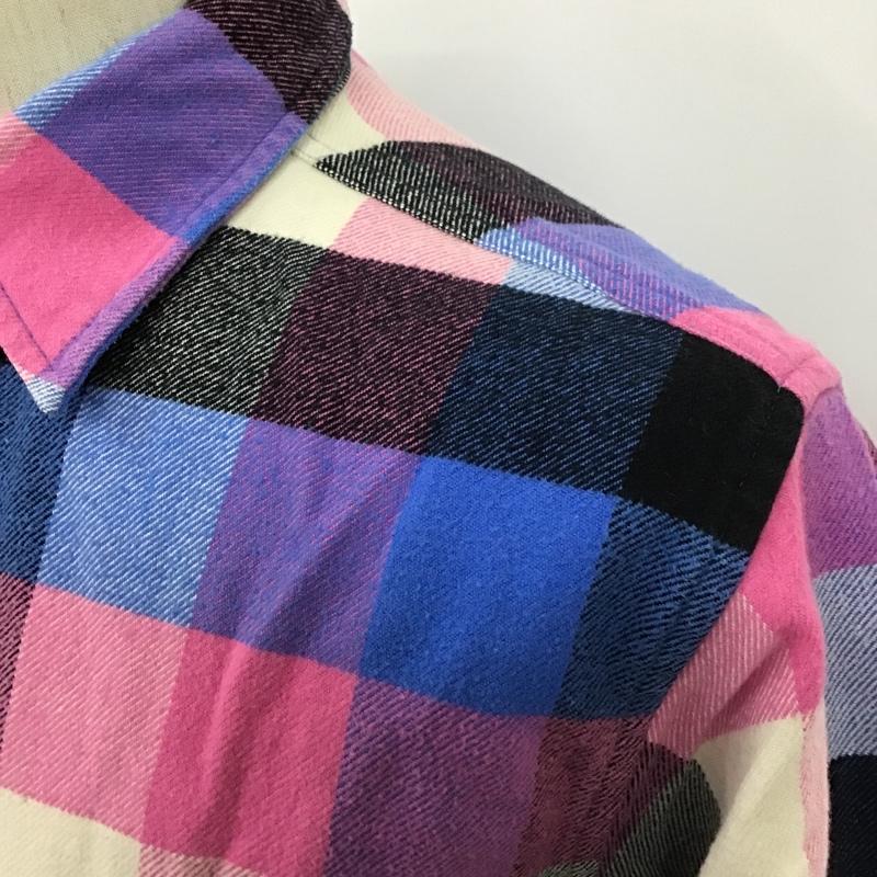 コロンビア Columbia シャツ、ブラウス 長袖 210 PM7705 ネルシャツ 長袖シャツ チェックシャツ フェルトシャツ S チェック マルチカラー / マルチカラー /  メンズ USED 古着 中古 10098039