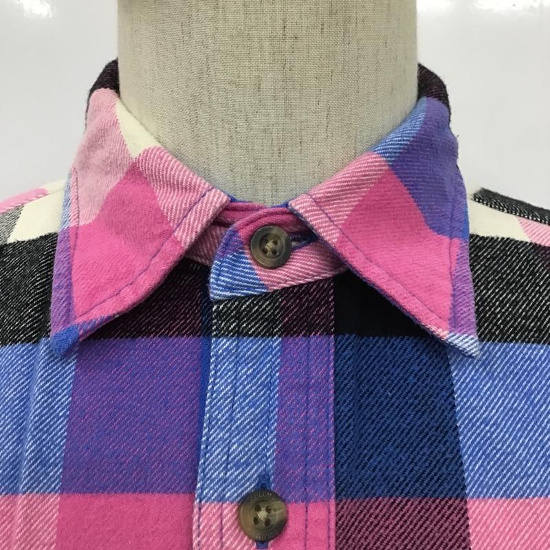 コロンビア Columbia シャツ、ブラウス 長袖 210 PM7705 ネルシャツ 長袖シャツ チェックシャツ フェルトシャツ S チェック マルチカラー / マルチカラー /  メンズ USED 古着 中古 10098039