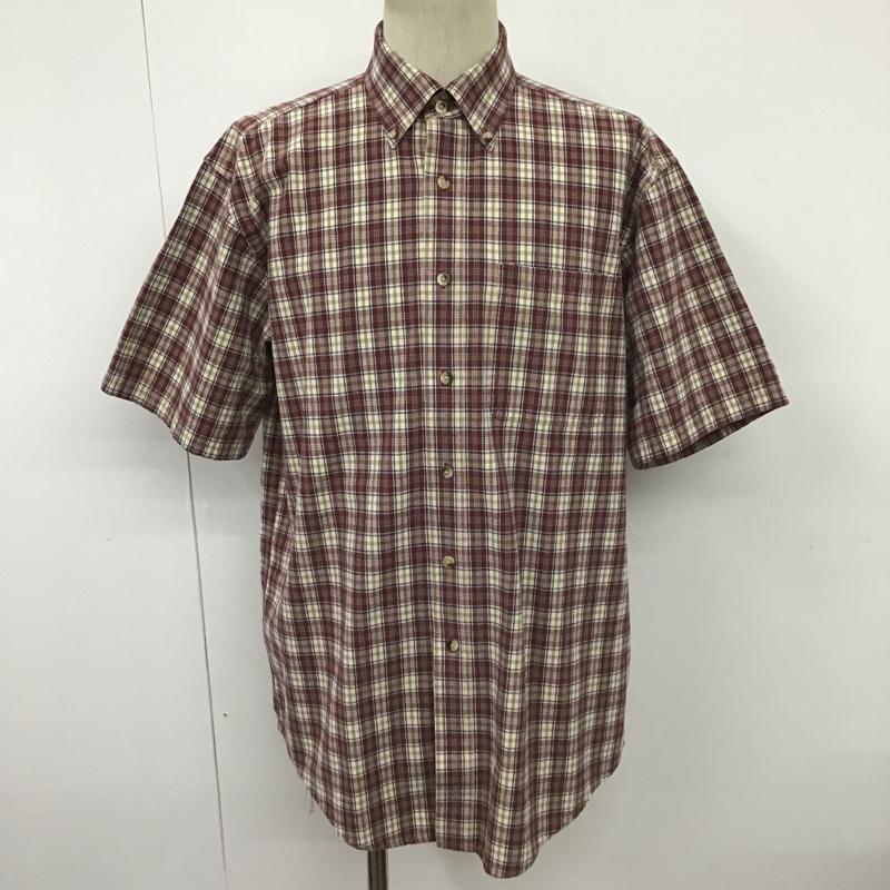 エルエルビーン L.L.Bean シャツ、ブラウス 半袖 半袖シャツ カラーシャツ ボタンダウンシャツ ポケットシャツ チェックシャツ M チェック マルチカラー / マルチカラー /  メンズ USED 古着 中古 10098041
