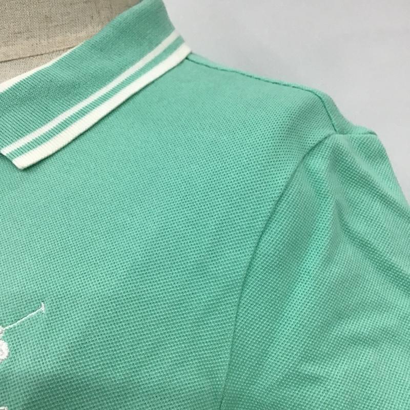 ポロゴルフラルフローレン POLOGOLF ポロシャツ 半袖 XS ワンポイント 薄緑 / ライトグリーン /  レディース USED 古着 中古 10098045