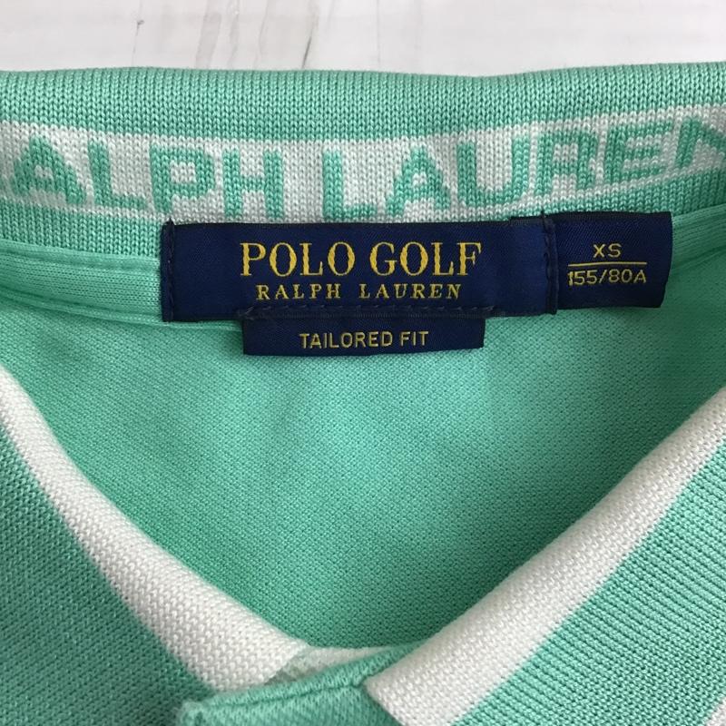 ポロゴルフラルフローレン POLOGOLF ポロシャツ 半袖 XS ワンポイント 薄緑 / ライトグリーン /  レディース USED 古着 中古 10098045