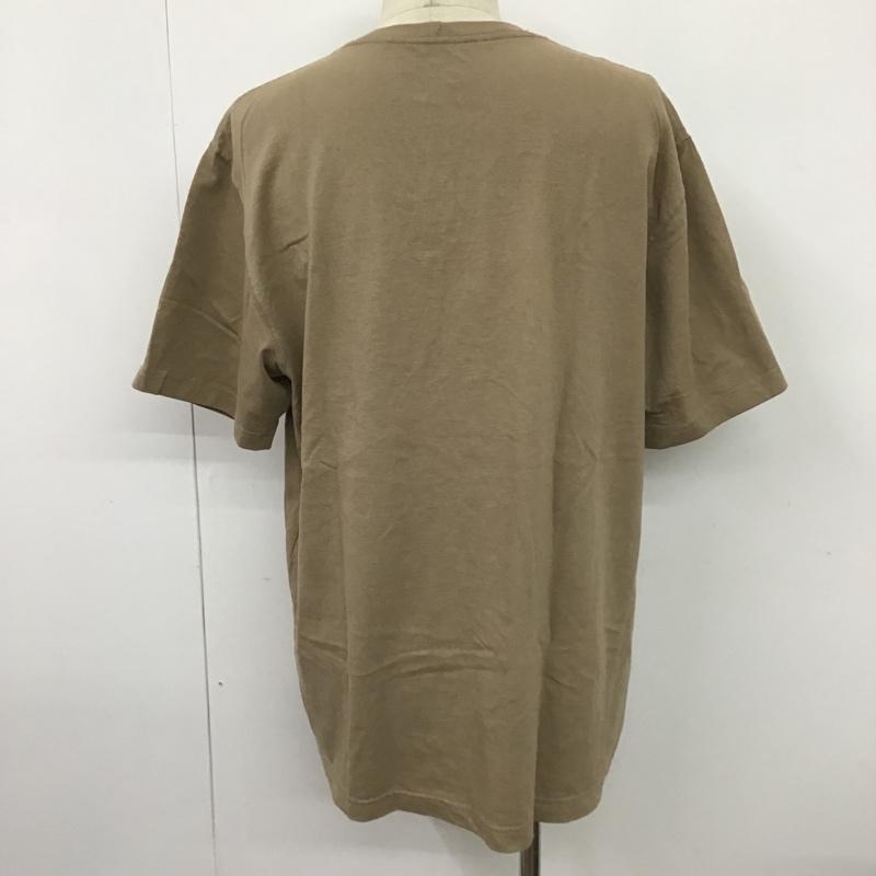 カーハート Carhartt Tシャツ 半袖 半袖カットソー プリントTシャツ クルーネックカットソー M ロゴ、文字 ベージュ / ベージュ /  メンズ USED 古着 中古 10098052