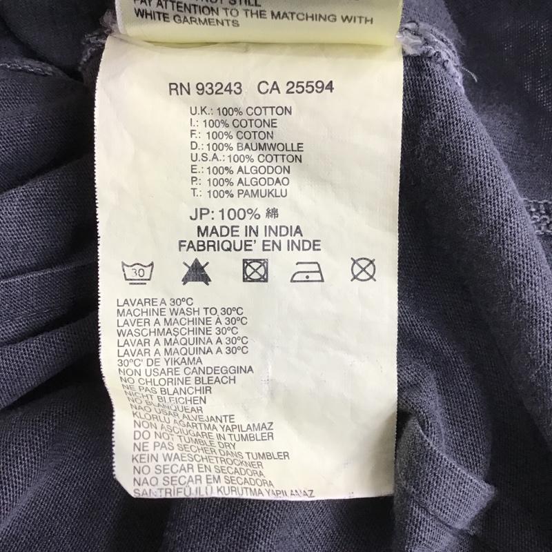 ディーゼル DIESEL シャツ、ブラウス 長袖 長袖シャツ カジュアルシャツ カラーシャツ S ロゴ、文字 黒 / ブラック /  メンズ USED 古着 中古 10098064