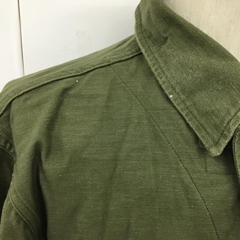 古着 USED ワンピース・ドレス・オールインワン ワンピース・ドレス・オールインワン オールインワン ミリタリー M 無地 カーキ / カーキ /  メンズ USED 古着 中古 10098075