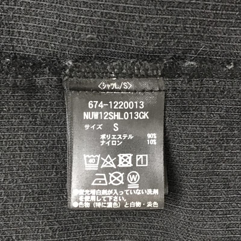 ナノユニバース nano・universe シャツ、ブラウス 長袖 674-1220013 リラックスコーデュロイシャツ S 無地 黒 / ブラック /  メンズ USED 古着 中古 10098085