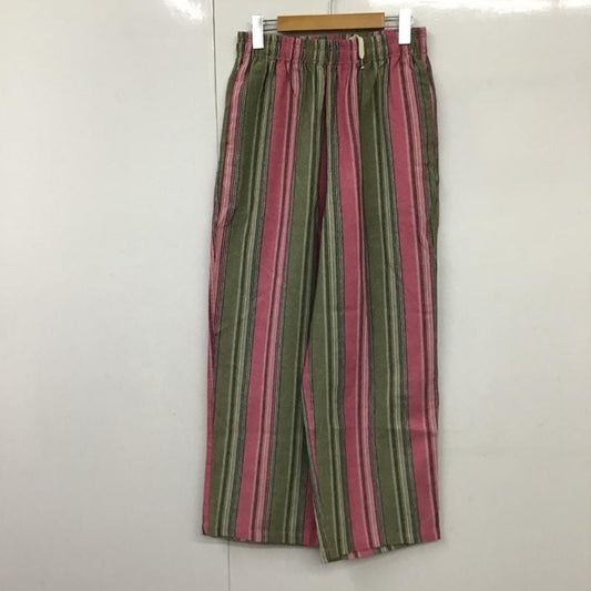 シップス SHIPS ボトムス ボトムス カジュアルパンツ ワイドパンツ ストレートパンツ ストライプパンツ S ストライプ マルチカラー / マルチカラー /  レディース USED 古着 中古 10098104