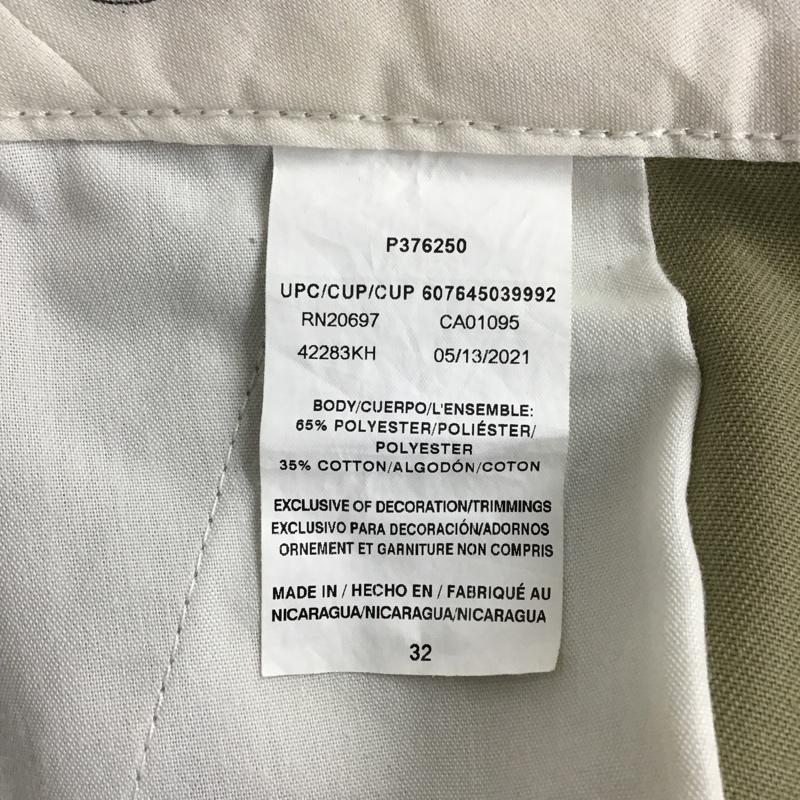 ディッキーズ Dickies パンツ ショートパンツ ワークショーツ 42286KH 32 ロゴ、文字 ベージュ / ベージュ /  メンズ USED 古着 中古 10098108