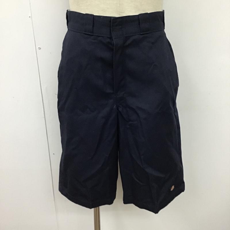ディッキーズ Dickies パンツ ショートパンツ カジュアルパンツ ハーフパンツ ショートパンツ ワークパンツ 30インチ 無地 紺 / ネイビー /  メンズ USED 古着 中古 10098145