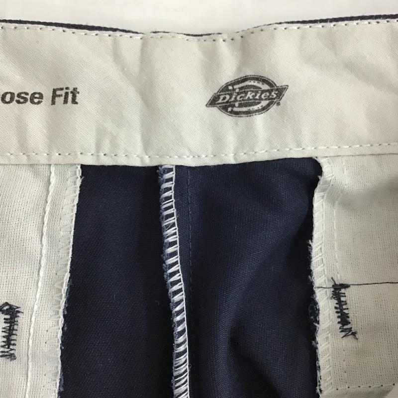 ディッキーズ Dickies パンツ ショートパンツ カジュアルパンツ ハーフパンツ ショートパンツ ワークパンツ 30インチ 無地 紺 / ネイビー /  メンズ USED 古着 中古 10098145