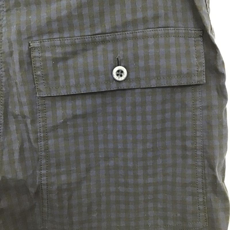 フレッドペリー FRED PERRY パンツ スラックス チェックパンツ カジュアルパンツ スリムパンツ スラックスパンツ L チェック 黒 / ブラック / X 青 / ブルー /  メンズ USED 古着 中古 10098149