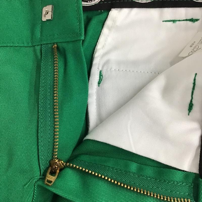 ディッキーズ Dickies パンツ ワークパンツ、ペインターパンツ UM874H7 クロップドワークパンツ カジュアルパンツ ショートパンツ カラーパンツ 30インチ 無地 緑 / グリーン /  メンズ USED 古着 中古 10098195