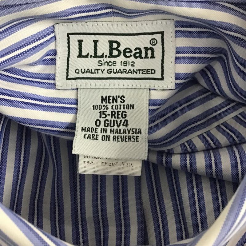 エルエルビーン L.L.Bean シャツ、ブラウス 半袖 半袖シャツ ストライプシャツ カジュアルシャツ カラーシャツ 0 ストライプ マルチカラー / マルチカラー /  メンズ USED 古着 中古 10098201