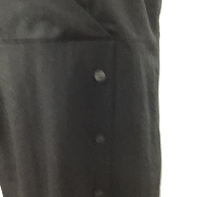 スライ SLY ワンピース ひざ丈スカート 030CAM33-7010 FRONT BUTTON SLIP OP キャミワンピース 1 無地 黒 / ブラック /  レディース USED 古着 中古 10098226