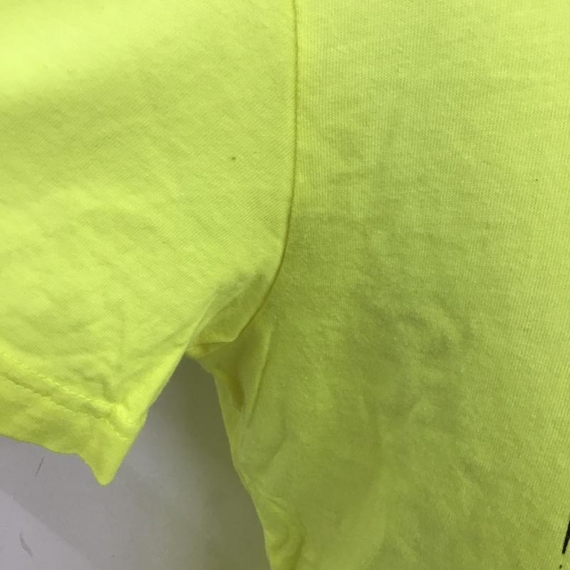 ディーゼル DIESEL Tシャツ 半袖 Dieselnation クルーネック S ロゴ、文字 黄 / イエロー /  メンズ USED 古着 中古 10098235