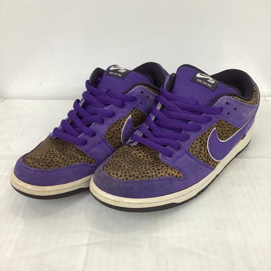 ナイキ NIKE スニーカー スニーカー 313170-200 DUNK LOW PREMIUM SB 28.5cm 28.5cm ロゴ、文字 紫 / パープル / X 茶 / ブラウン /  メンズ USED 古着 中古 10098247