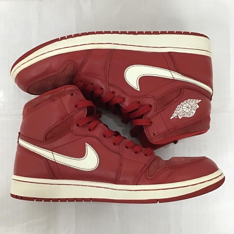 ナイキ NIKE スニーカー スニーカー 555088-601 AIR JORDAN 1 RETRO HIGH OG 28cm 28.0cm ロゴ、文字 赤 / レッド / X 白 / ホワイト /  メンズ USED 古着 中古 10098248