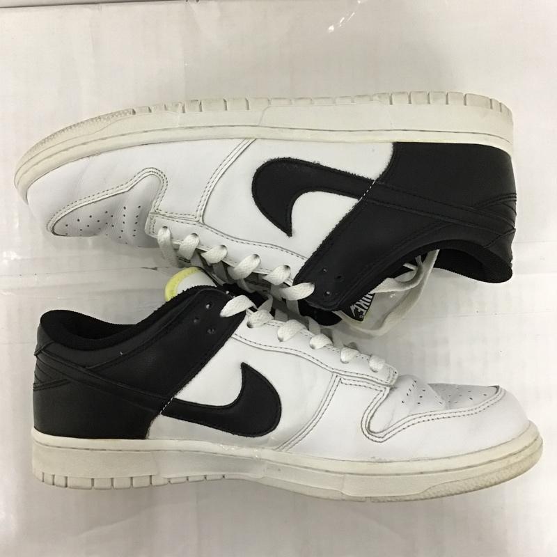 ナイキ NIKE スニーカー スニーカー 309236 101 DUNK LOW 29cm 箱有 29.0cm ロゴ、文字 白 / ホワイト / X 黒 / ブラック /  メンズ USED 古着 中古 10098249