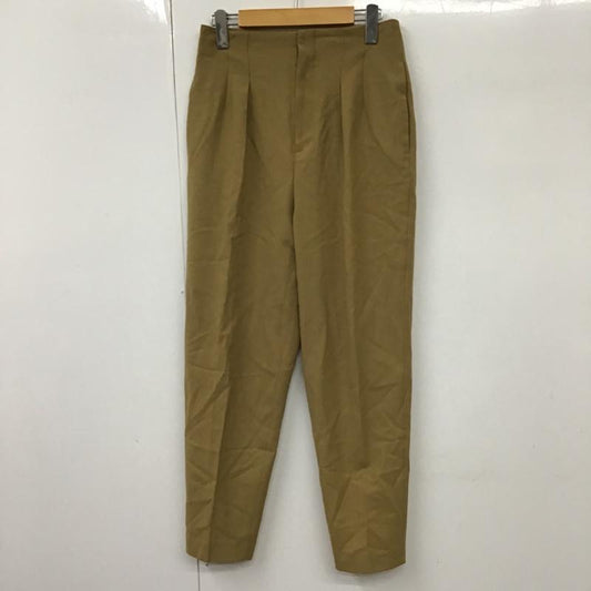 ボールジィ BALLSEY パンツ スラックス 11-04-74-04701 タック入り 34 無地 キャメル / キャメル /  レディース USED 古着 中古 10098325