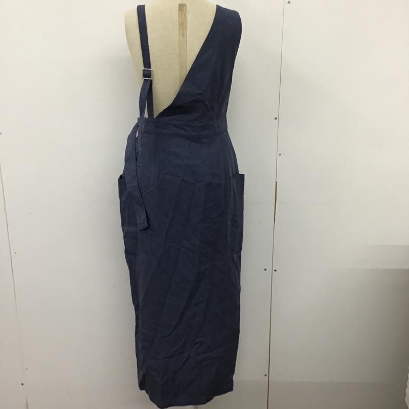 スライ SLY ワンピース ロングスカート 030DSH31-1900 ONESHOULDERJUMPERスカート ワンピース オールインワン 1 無地 青 / ブルー /  レディース USED 古着 中古 10098345
