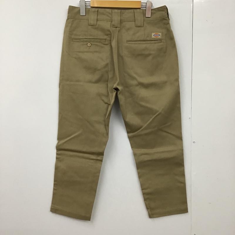 ディッキーズ Dickies パンツ チノパン 171M40FS03 フリークスストア別注 タックアンクル 30 ロゴ、文字 ベージュ / ベージュ /  メンズ USED 古着 中古 10098419