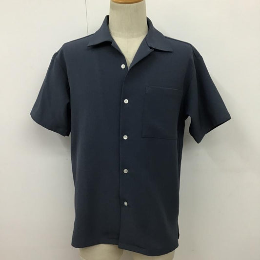 シップスカラーズ SHIPS COLORS シャツ、ブラウス 半袖 801-15-0154 オープンカラーシャツ 開襟シャツ M 無地 青 / ブルー /  メンズ USED 古着 中古 10098421