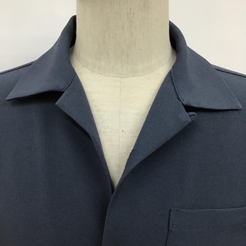 シップスカラーズ SHIPS COLORS シャツ、ブラウス 半袖 801-15-0154 オープンカラーシャツ 開襟シャツ M 無地 青 / ブルー /  メンズ USED 古着 中古 10098421