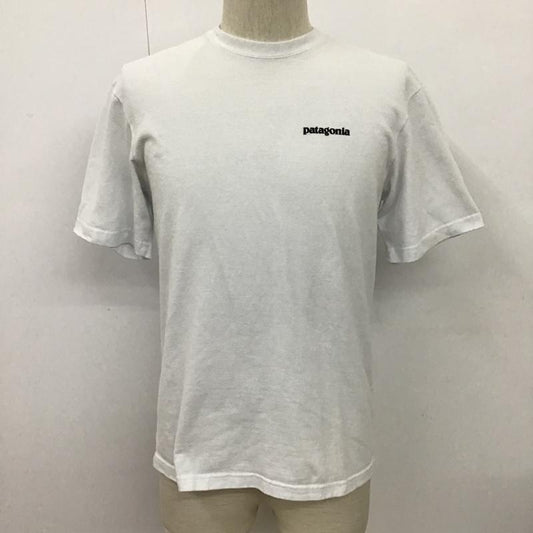 パタゴニア patagonia Tシャツ 半袖 39174FA19 バックプリント XS ロゴ、文字 白 / ホワイト /  メンズ USED 古着 中古 10098422