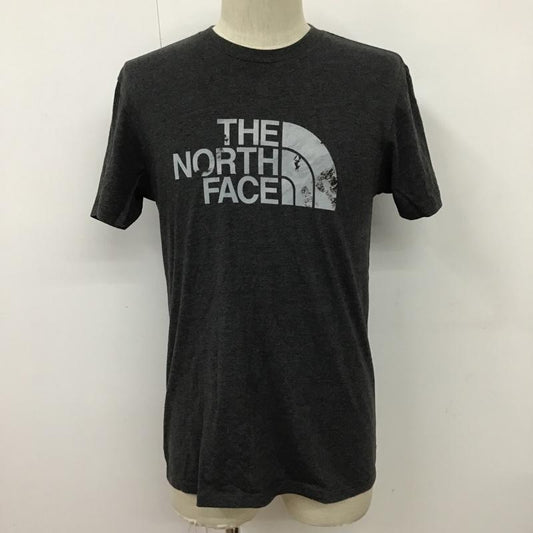 ザノースフェイス THE NORTH FACE Tシャツ 半袖 クルーネック TNF ロゴ S ロゴ、文字 チャコールグレー / チャコールグレー /  メンズ USED 古着 中古 10098425