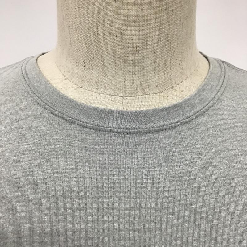 ザノースフェイス THE NORTH FACE Tシャツ 半袖 NF0A33LHDYX クルーネック プリント S ロゴ、文字 灰 / グレー /  メンズ USED 古着 中古 10098426