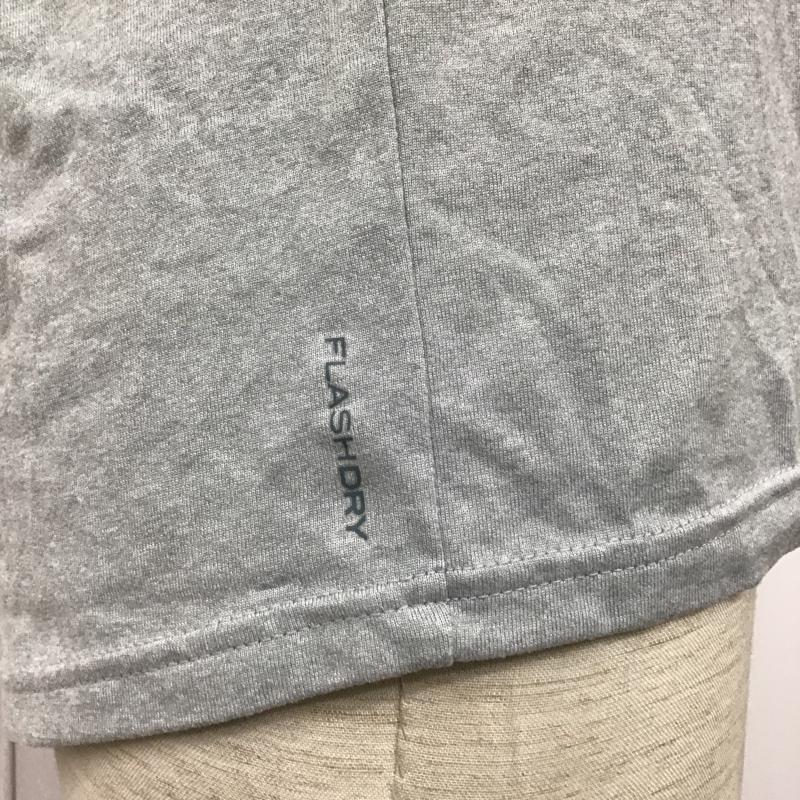 ザノースフェイス THE NORTH FACE Tシャツ 半袖 NF0A33LHDYX クルーネック プリント S ロゴ、文字 灰 / グレー /  メンズ USED 古着 中古 10098426
