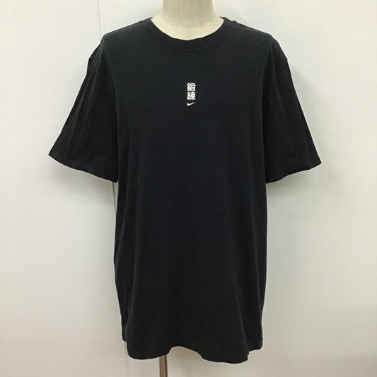 ナイキ NIKE Tシャツ 半袖 CT1044-010 NikexMMWT‑Shirt スポーツウェア 半袖カットソー プリントTシャツ XL ロゴ、文字 黒 / ブラック /  メンズ USED 古着 中古 10098454