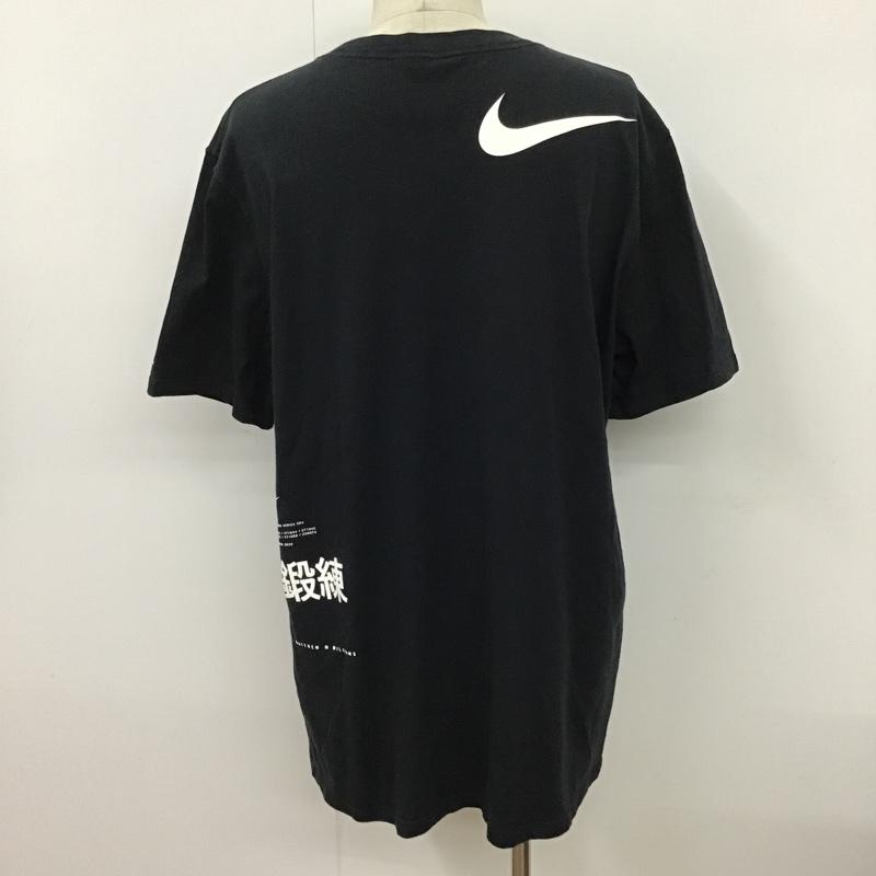 ナイキ NIKE Tシャツ 半袖 CT1044-010 NikexMMWT‑Shirt スポーツウェア 半袖カットソー プリントTシャツ XL ロゴ、文字 黒 / ブラック /  メンズ USED 古着 中古 10098454