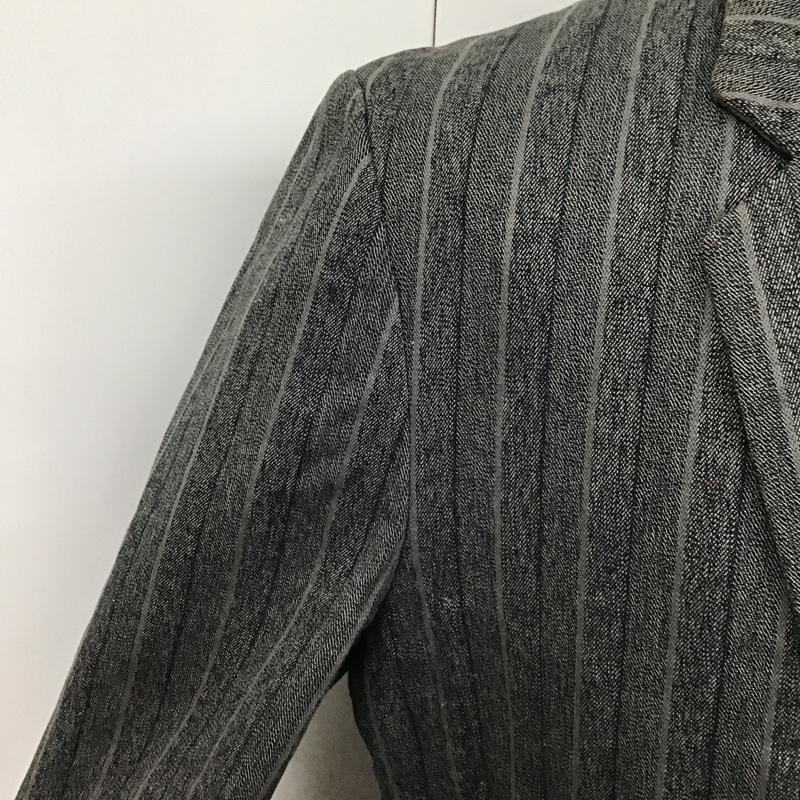 コムデギャルソンオムプリュス COMME des GARCONS HommePlus ジャケット、上着 ジャケット、ブレザー カジュアルジャケット カラージャケット ストライプジャケット M ストライプ マルチカラー / マルチカラー /  メンズ USED 古着 中古 10098479