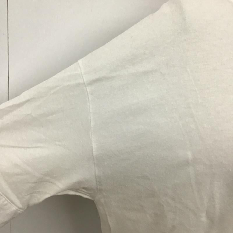 ザラ ZARA ワンピース ロングスカート ロングワンピース 半袖ワンピース カジュアルワンピース クルーネックワンピ M 無地 白 / ホワイト /  レディース USED 古着 中古 10098482