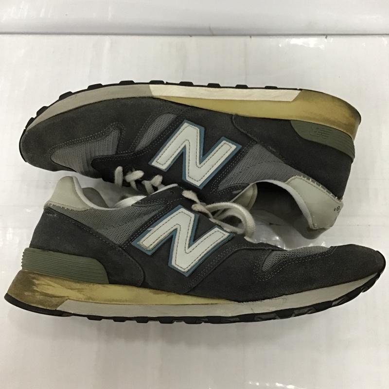 ニューバランス New Balance スニーカー スニーカー M1300CL 28.5cm 28.5cm ロゴ、文字 灰 / グレー / X チャコールグレー / チャコールグレー /  メンズ USED 古着 中古 10098490