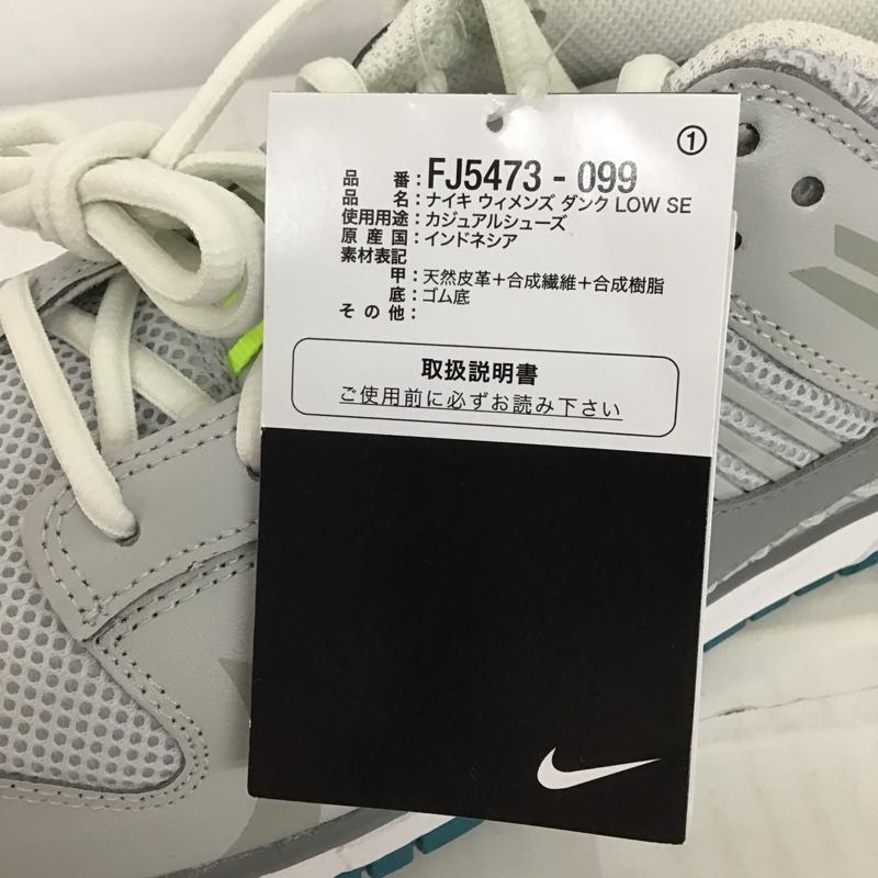 ナイキ NIKE スニーカー スニーカー FJ5473-099 WMNS DUNK LOW SE 29cm 29.0cm ロゴ、文字 灰 / グレー / X 白 / ホワイト / X 緑 / グリーン /  メンズ USED 古着 中古 10098494