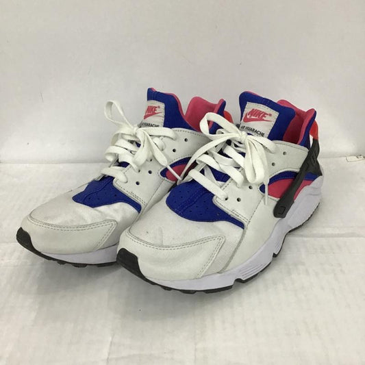 ナイキ NIKE スニーカー スニーカー AH8049-100 AIR HUARACHE RUN 91 QS 28.5cm 28.5cm ロゴ、文字 白 / ホワイト / X 青 / ブルー / X 黒 / ブラック / X 桃 / ピンク /  メンズ USED 古着 中古 10098505