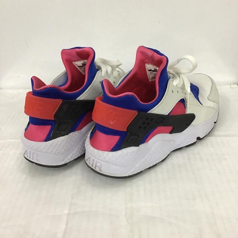 ナイキ NIKE スニーカー スニーカー AH8049-100 AIR HUARACHE RUN 91 QS 28.5cm 28.5cm ロゴ、文字 白 / ホワイト / X 青 / ブルー / X 黒 / ブラック / X 桃 / ピンク /  メンズ USED 古着 中古 10098505