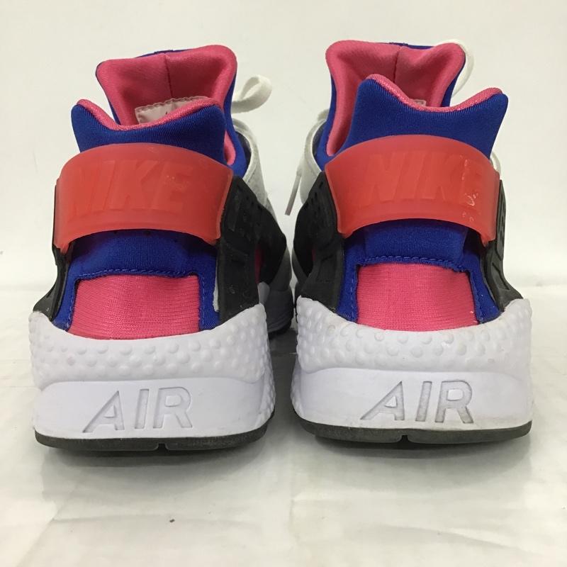 ナイキ NIKE スニーカー スニーカー AH8049-100 AIR HUARACHE RUN 91 QS 28.5cm 28.5cm ロゴ、文字 白 / ホワイト / X 青 / ブルー / X 黒 / ブラック / X 桃 / ピンク /  メンズ USED 古着 中古 10098505