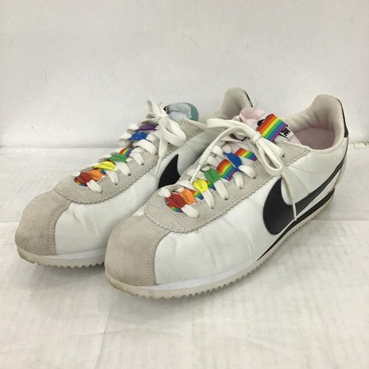 ナイキ NIKE スニーカー スニーカー 902806-100 CLASSIC CORTEZ BT QS 28.5cm 28.5cm ロゴ、文字 白 / ホワイト / X 黒 / ブラック /  メンズ USED 古着 中古 10098508