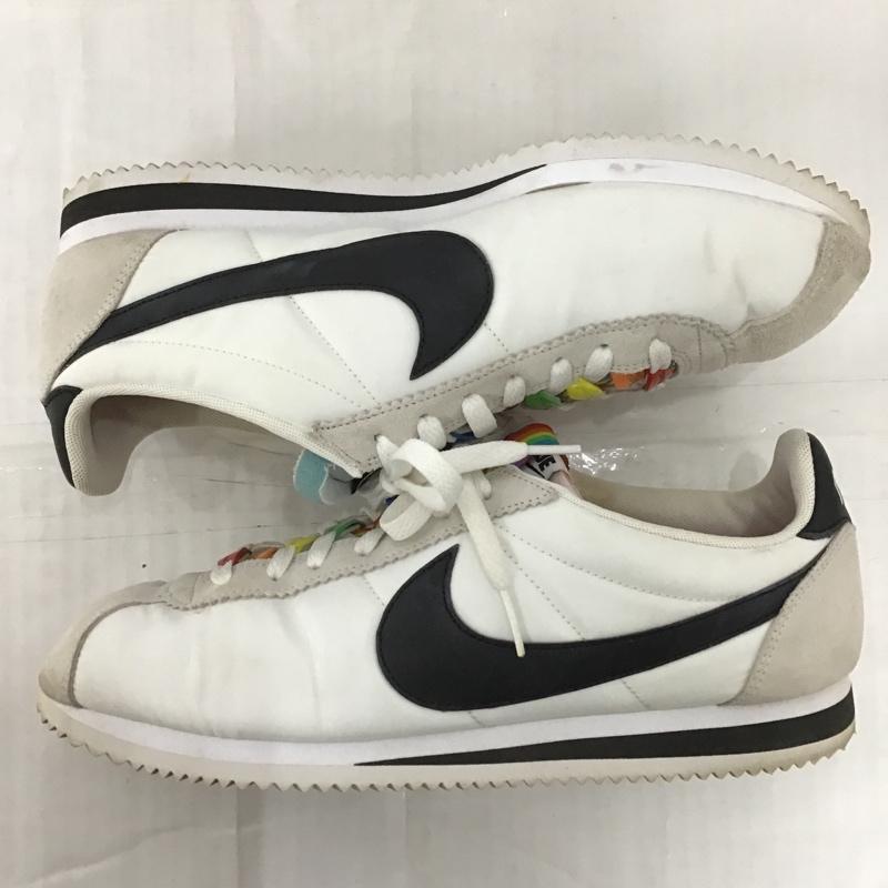 ナイキ NIKE スニーカー スニーカー 902806-100 CLASSIC CORTEZ BT QS 28.5cm 28.5cm ロゴ、文字 白 / ホワイト / X 黒 / ブラック /  メンズ USED 古着 中古 10098508