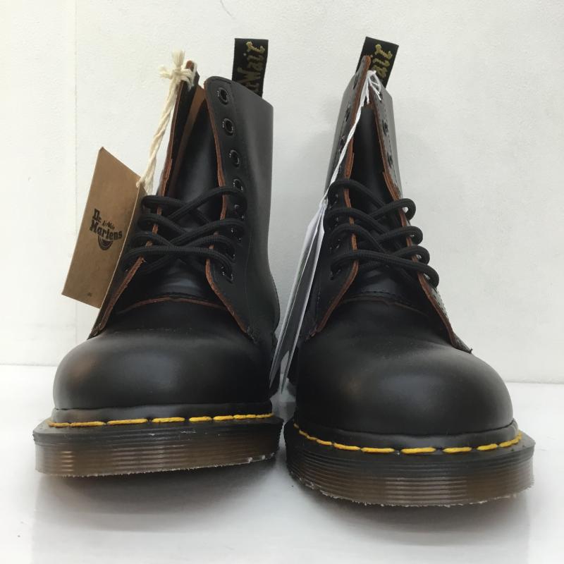 ドクターマーチン Dr.Martens ブーツ 一般 VINTAGE 1460 QUILON 8HOLE BOOT 8ホール ブーツ US：9 黒 / ブラック /  メンズ USED 古着 中古 10098602