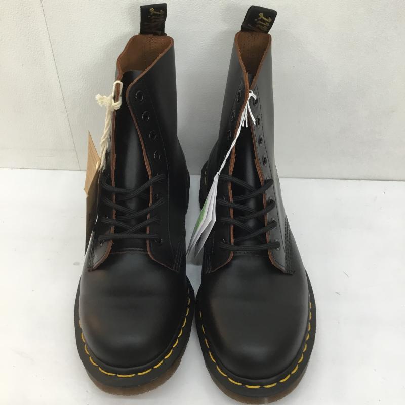 ドクターマーチン Dr.Martens ブーツ 一般 VINTAGE 1460 QUILON 8HOLE BOOT 8ホール ブーツ US：9 黒 / ブラック /  メンズ USED 古着 中古 10098602