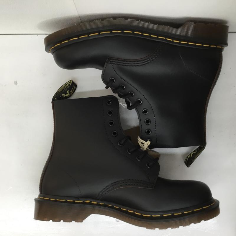 ドクターマーチン Dr.Martens ブーツ 一般 VINTAGE 1460 QUILON 8HOLE BOOT 8ホール ブーツ US：9 黒 / ブラック /  メンズ USED 古着 中古 10098602